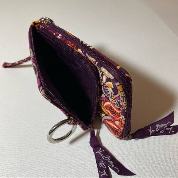 Vera Bradley retired Safari Sunset Double ID Wristlet - Picture 3 of 5